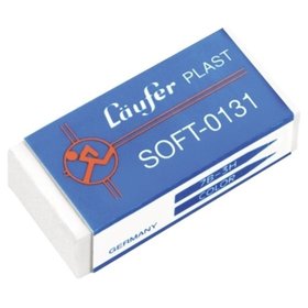 Läufer - Radierer Plast Soft 01310 41x19x12mm