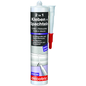 decotric® - Kleben + Spachteln 2in1