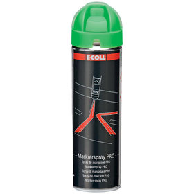 E-COLL - Premium Baustellen-Markierspray grün 500ml Spraydose