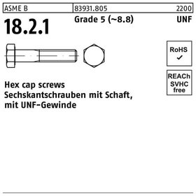 Sechskantschrauben ART 83931 Grad 5 1/4 UNF x 1.1/4" (32mm) S