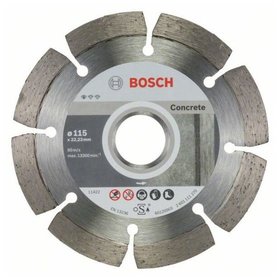 Bosch - Diamanttrennscheibe Standard for Concrete ø115 x 22,23 x 1,6 x 10mm 10er-Pack