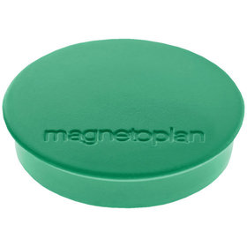 magnetoplan - Magnet D30mm Haftkraft 700g, grün, 10 Stück