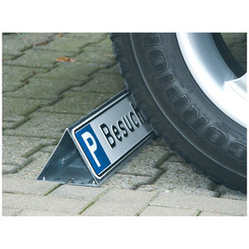 SafetyMarking® - Parkbegrenzung für Parkplatzschild Stahl verzinkt