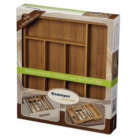 Esmeyer® - Besteckkasten Bambus 290-078 33,5x6cm braun