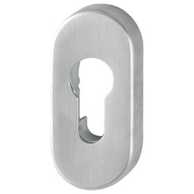 HOPPE® - Schlüsselrosette FS-E55S,oval,PZ, 8mm,F69