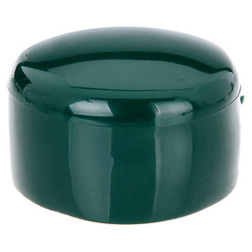 Alberts - Pfostenkappe für runde Metallpfosten, Kst., grün, für Pfosten Ø48 mm, VE10St.