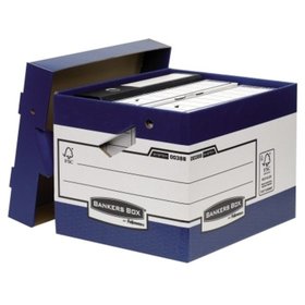 Bankers Box - Archivbox Ergo Box Heavy Duty 0038801 blau