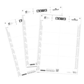 DURABLE - Einsteckschild BADGEMAKER 145602 60x90mm weiß 160er-Pack