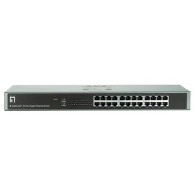 LevelOne - Switch 482,6mm(19) GigEt 24x10/100/1000Mbps/RJ45