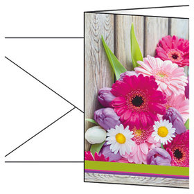 sigel® - Motivkarte Colorful DS001 11,5x17cm 10er-Pack +Umschläge