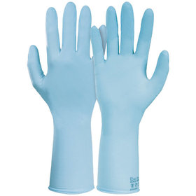 KCL - Chemikalienschutzhandschuh Dermatril® L 741, Kat. III, blau, Größe 10