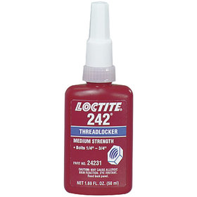 LOCTITE® - 242 Schraubensicherung anaerob, mittelfest, blau, 10ml Flasche
