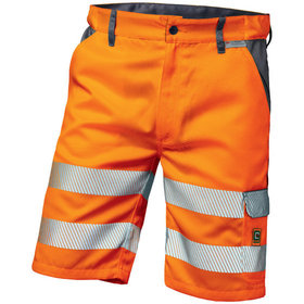 elysee® - Warnschutz-Shorts LYON, warn-orange, Größe 60