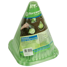 floraworld - Pflanzenhut 10er Set Kunststoff, grün