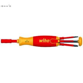 Wiha® - VDE Schraubendreher 2831 09 021 mit Bit Magazin LiftUp electric 7-teilig