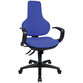 Topstar® - Bürodrehstuhl Ergo Point Bezug blau