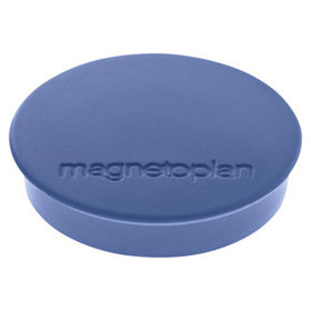 magnetoplan - Magnete Discofix, 30mm, dunkelblau, Pck=10 Stück, 1664214, Haftkraft: 700g