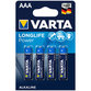VARTA® - Batterie HIGH ENERG AAA, 4-er Blister DE