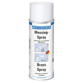 WEICON® - Messing-Spray | Schutz und optische Aufwertung von Metallteilen | 400 ml