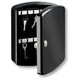 BURG-WÄCHTER - OA-Schlüsselbox, abschließbar KB 24 S, mit Haken, schwarz