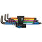 Wera® - Schl.Set 950/9 Hex-Plus Multicolour HF1 9-teilig Kunststoffh. Hex-plus® a. KK