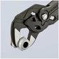 KNIPEX® - Zangenschlüssel Zange und Schraubenschlüssel in einem Werkzeug schwarz atramentiert, mit rutschhemmendem Kunststoff überzogen 250 mm 8601250