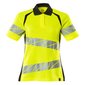 MASCOT® - Polo-Shirt ACCELERATE SAFE, hi-vis Gelb/Schwarz, Größe S-ONE