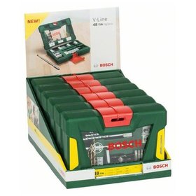 Bosch - V-Line Box, Bohrer- und Bit-Set, 48-teilig, Magnetstab (2607017303)