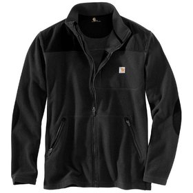 carhartt® - Herren Fleece-Pullover Regular Fit FALLON ZIP SWEATSHIRT, schwarz, Größe XXL