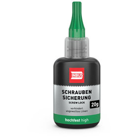 INBUS® - Schraubensicherung hochfest, grün, mittelviskos, 20g (Art. 79680)