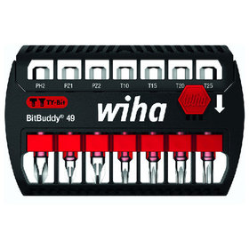 Wiha® - Bit Set SB 7946-TY904 für Phillips®/Pozidriv/TORX® 7-teilig im Kunststoffhalter