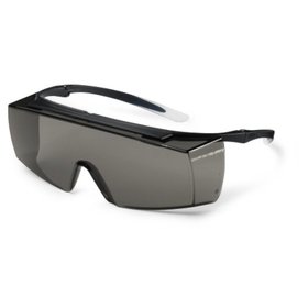 uvex - Überbrille super f OTG grau supravision sapphire schwarz/farblos
