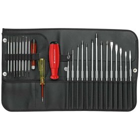 PB Swiss Tools - Wechselklingen-Satz 25-teilig in Rolltasche