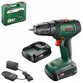 Bosch - Akku-Bohrschrauber UniversalDrill 18V, 2x Akku PBA 18V 1.5Ah (06039D4002)