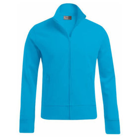 promodoro® - Men’s Jacket Stand-Up Collar turquoise, Größe XL
