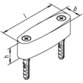 HELM - OT-Führungsgleiter, 316,B 19,5mm,H 19,5mm,T 19,5mm, Kunststoff unbehandelt