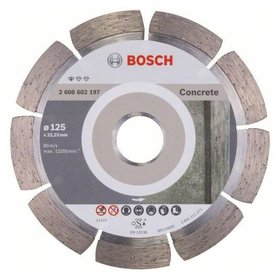 Bosch - Diamanttrennscheibe Standard for Concrete, 125 x 22,23 x 1,6 x 10mm, 1er-Pack (2608602197)
