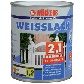 wilckens® - Weißlack 2in1 750 ml, seidenmatt