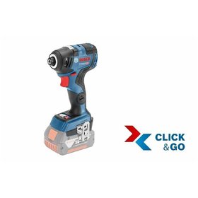 Bosch - Akku-Drehschlagschrauber GDR 18V-200 C, 1/4" Solo-Version2x 5.0Ah, L-BOXX