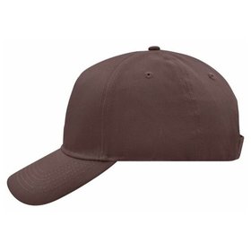 James & Nicholson - 5 Panel Cap ungebürstet MB6117, charcoal, Einheitsgröße