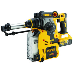 DeWALT - Akku-Kombihammer SDS-plus 18V DCH275P2, 2x 5,0Ah Absaugung Koffer