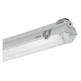 Siteco - Feuchtraumleuchte 58W Monsun T8 EVG IP65 Kst Leuchtstofflampe T8 SKL1