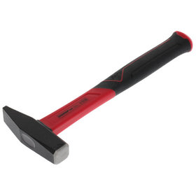 GEDORE red® - Schlosserhammer Fiberglasstiel, 500 g Kopfgewicht,, geschmiedet, R92120020