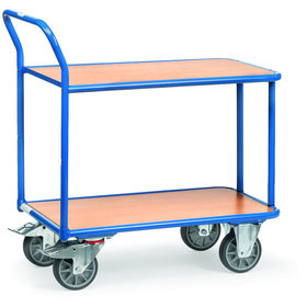 fetra® - Tischwagen 2600, 2 Ebenen, Tragkraft 400kg