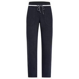 James & Nicholson - Damen Jogginghose JN779, navy-blau/weiß, Größe L