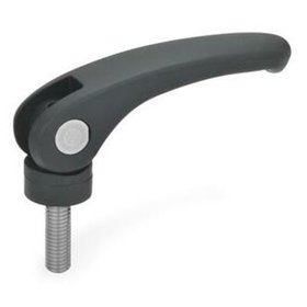 Ganter Norm® - 926.1-63-M6-25-B Exzenterspanner, Kunststoff, mit Edelstahl-Schraube