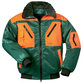 NORWAY® - Waldarbeiter-Pilotenjacke ROTDORN 22758, forstgrün/orange, Größe 1