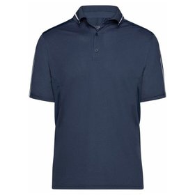 James & Nicholson - Work Poloshirt JN828, navy-blau, Größe 3XL