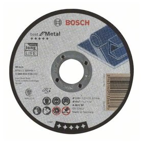 Bosch - Trennscheibe gerade Best for Metal A 46 V BF, 115 x 1,5mm