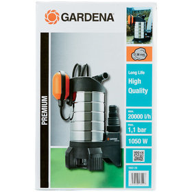 GARDENA - Schmutzwasserpumpe 20000 inox, 1802